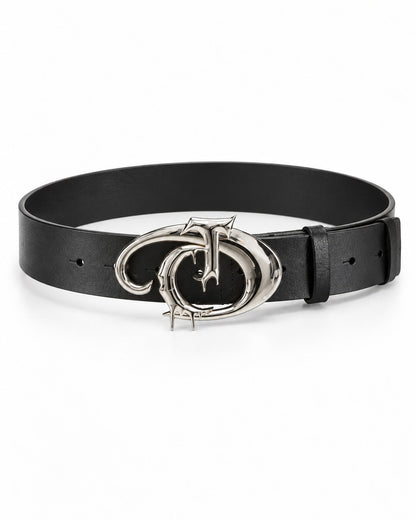 Sculpted Hook Buckle Belt