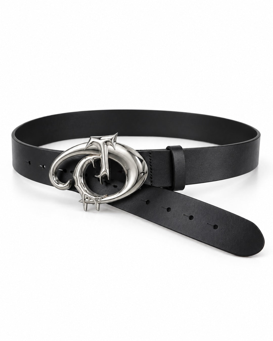 Sculpted Hook Buckle Belt