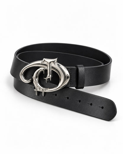 Sculpted Hook Buckle Belt
