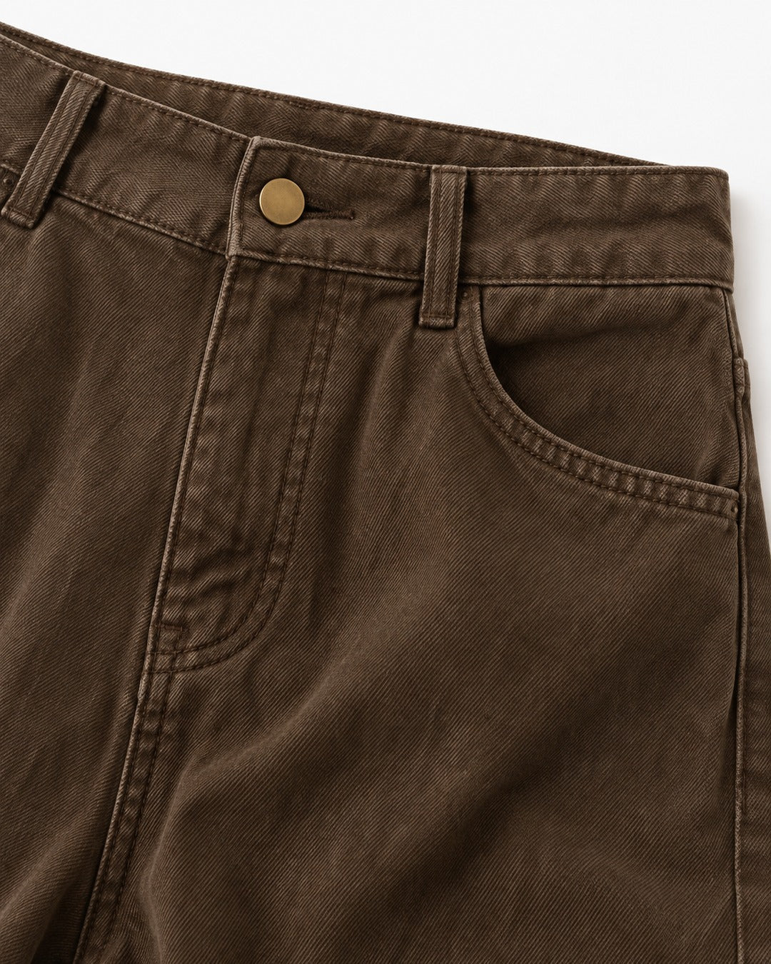 Knee-Panel Wide-Leg Jeans
