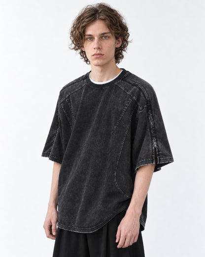 Washed Oversized Raglan Tee