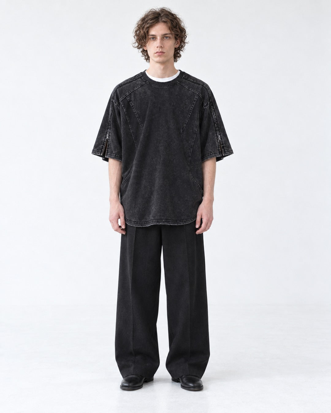 Washed Oversized Raglan Tee
