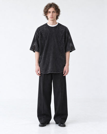 Washed Oversized Raglan Tee