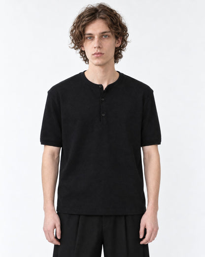 Henley Knit Top