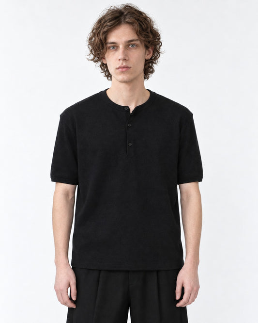 Henley Knit Top