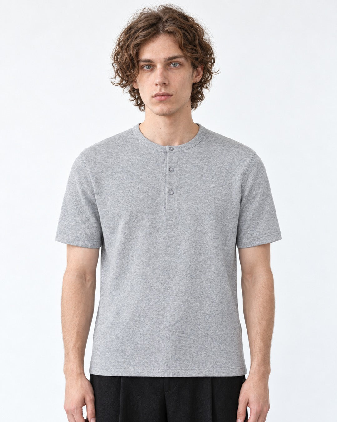 Henley Knit Top