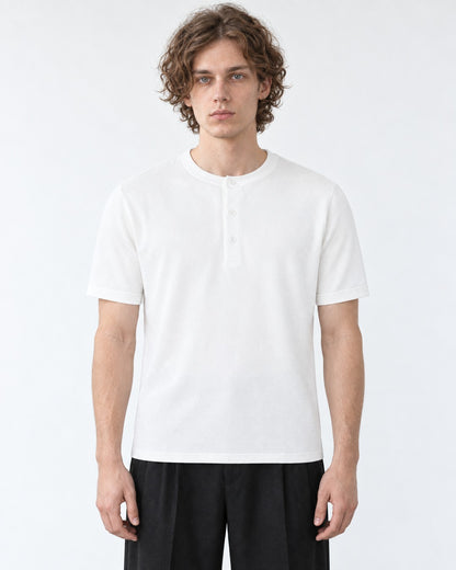 Henley Knit Top