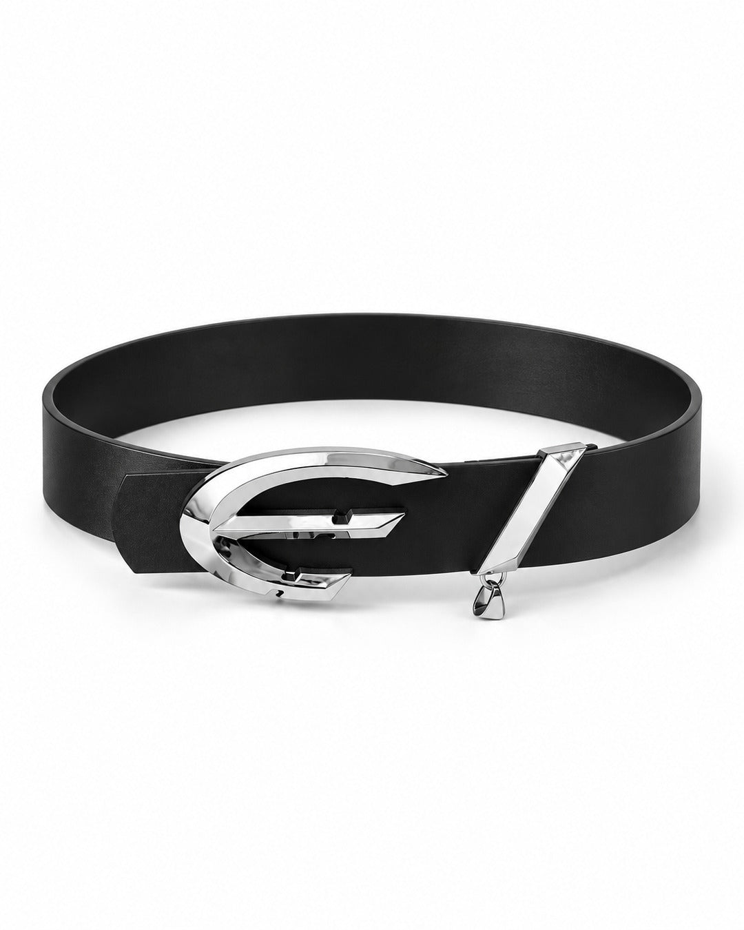 Sculptural Buckle Belt