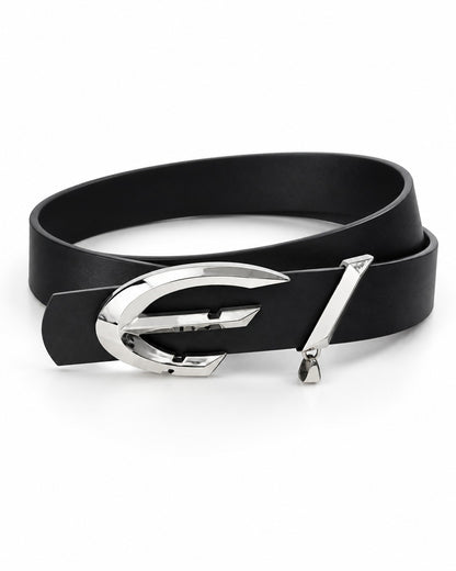 Sculptural Buckle Belt