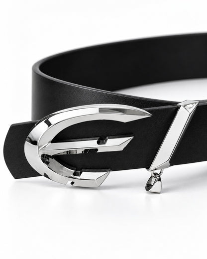 Sculptural Buckle Belt