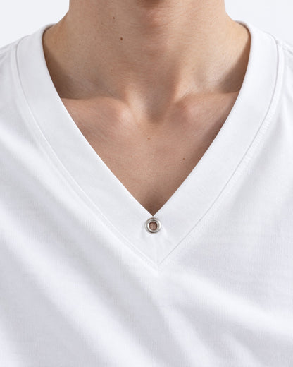 Split V-Neck Tee