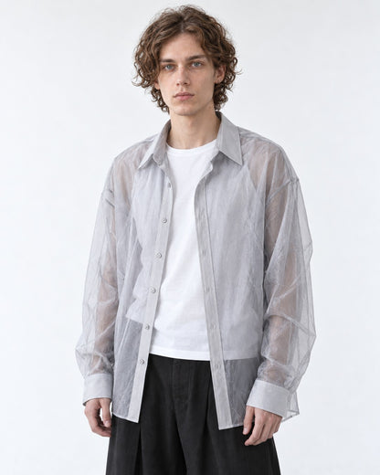 Sheer Loose-Fit Shirt