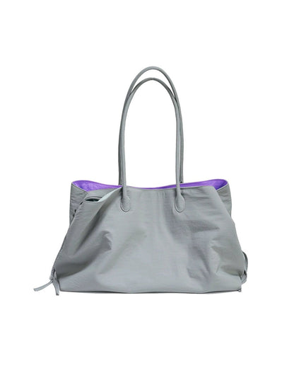 Blackberry Purple Nylon Tote