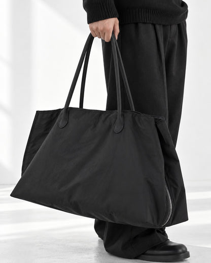 Side Zip Tote Bag