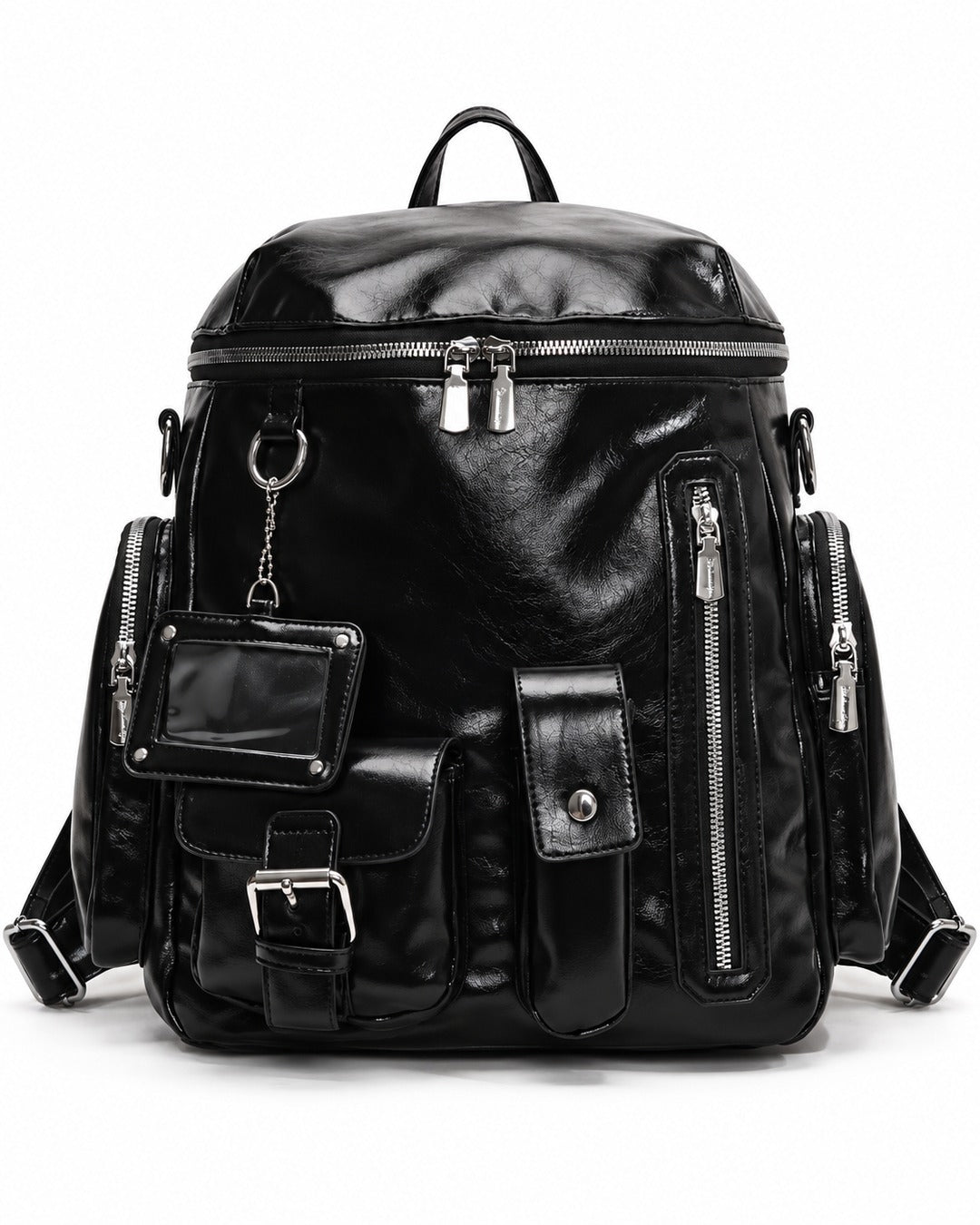 Multi-Zip ID-Pocket Backpack