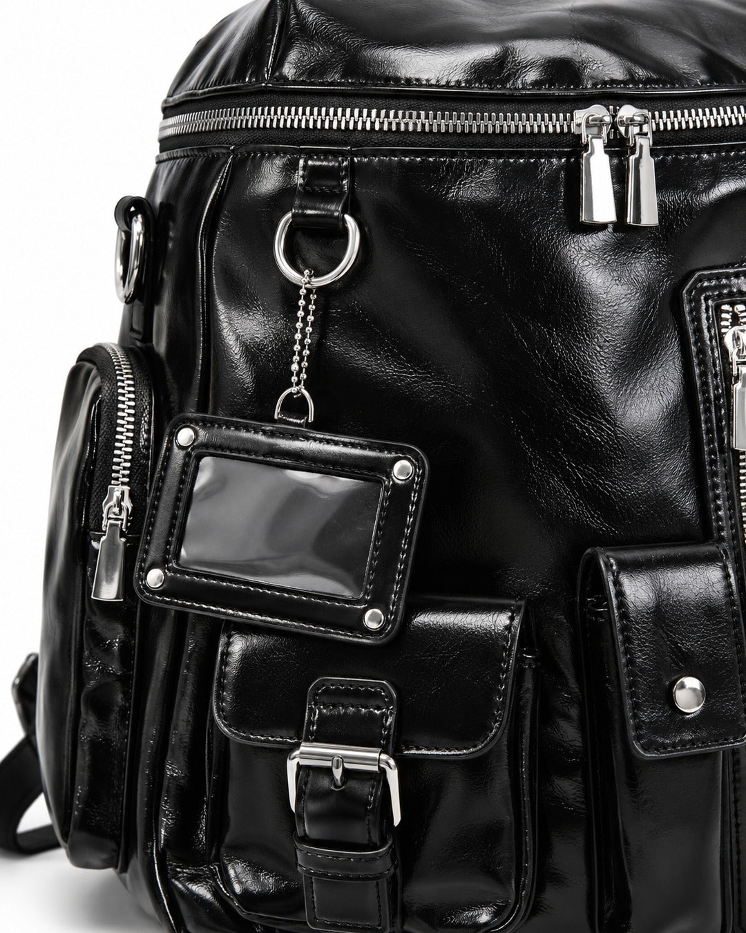 Multi-Zip ID-Pocket Backpack