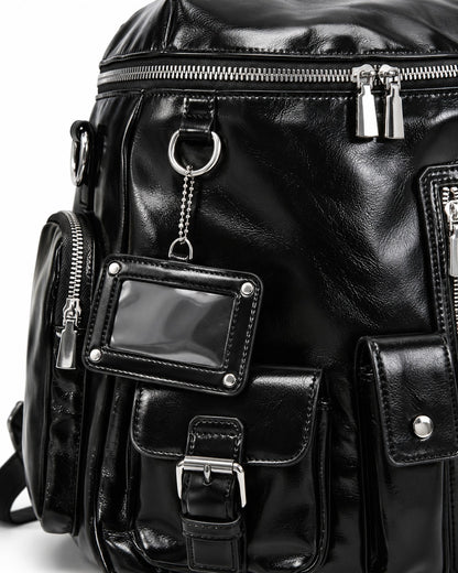 Multi-Zip ID-Pocket Backpack