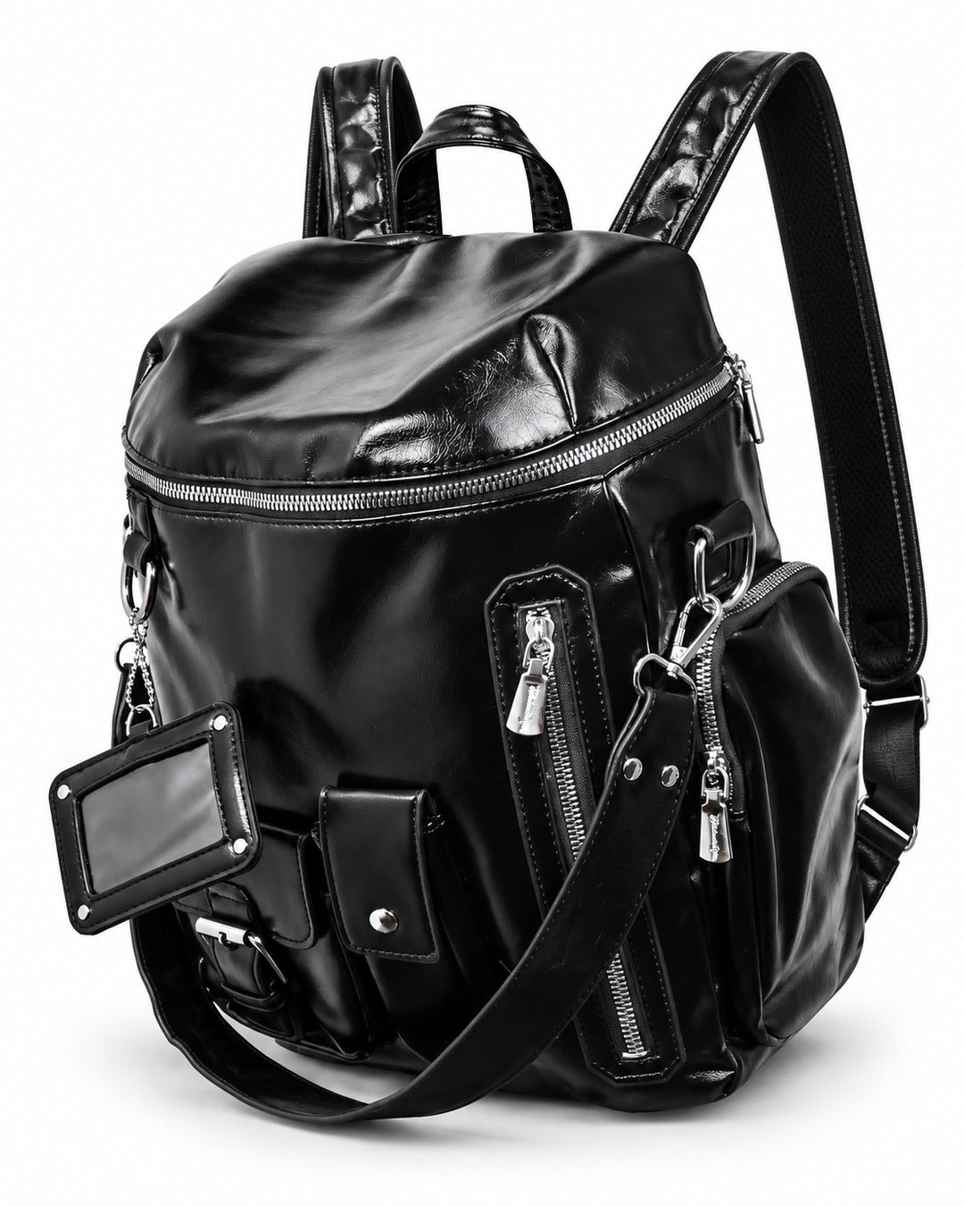 Multi-Zip ID-Pocket Backpack