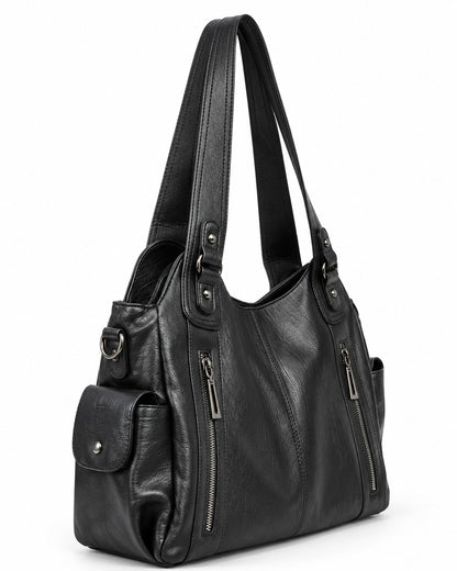 Double Zip Tote Bag