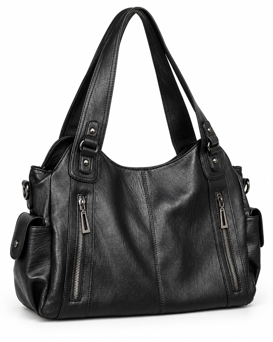 Double Zip Tote Bag