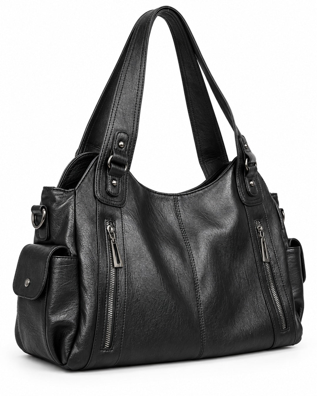 Double Zip Tote Bag