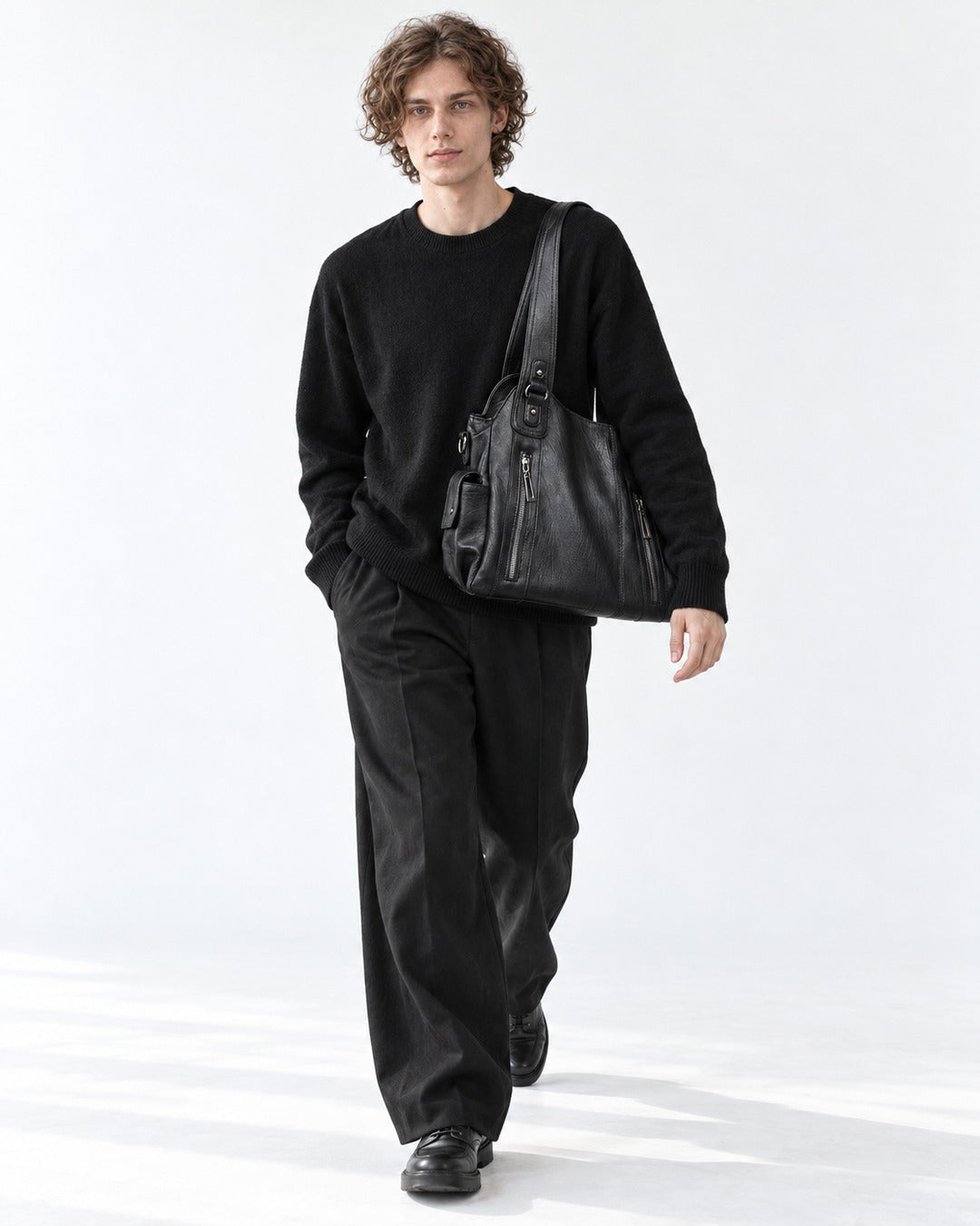 Double Zip Tote Bag