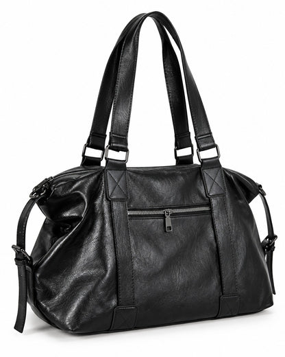 Side Buckle Tote Bag