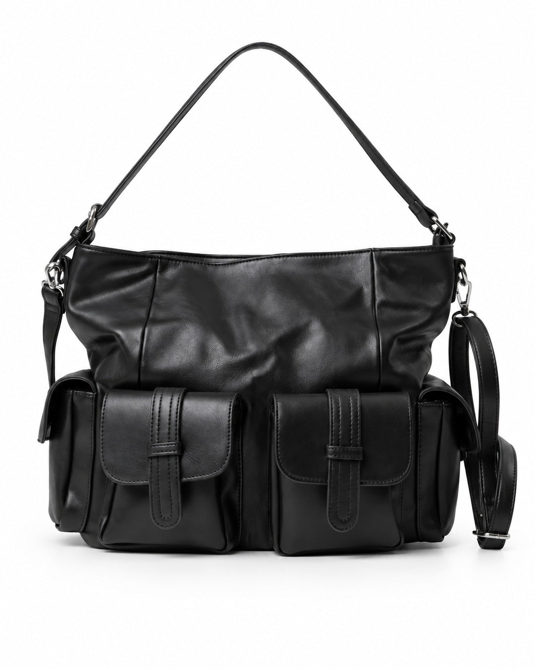 Soft Leather Retro Crossbody Bag