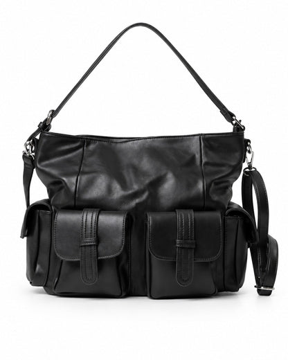 Soft Leather Retro Crossbody Bag