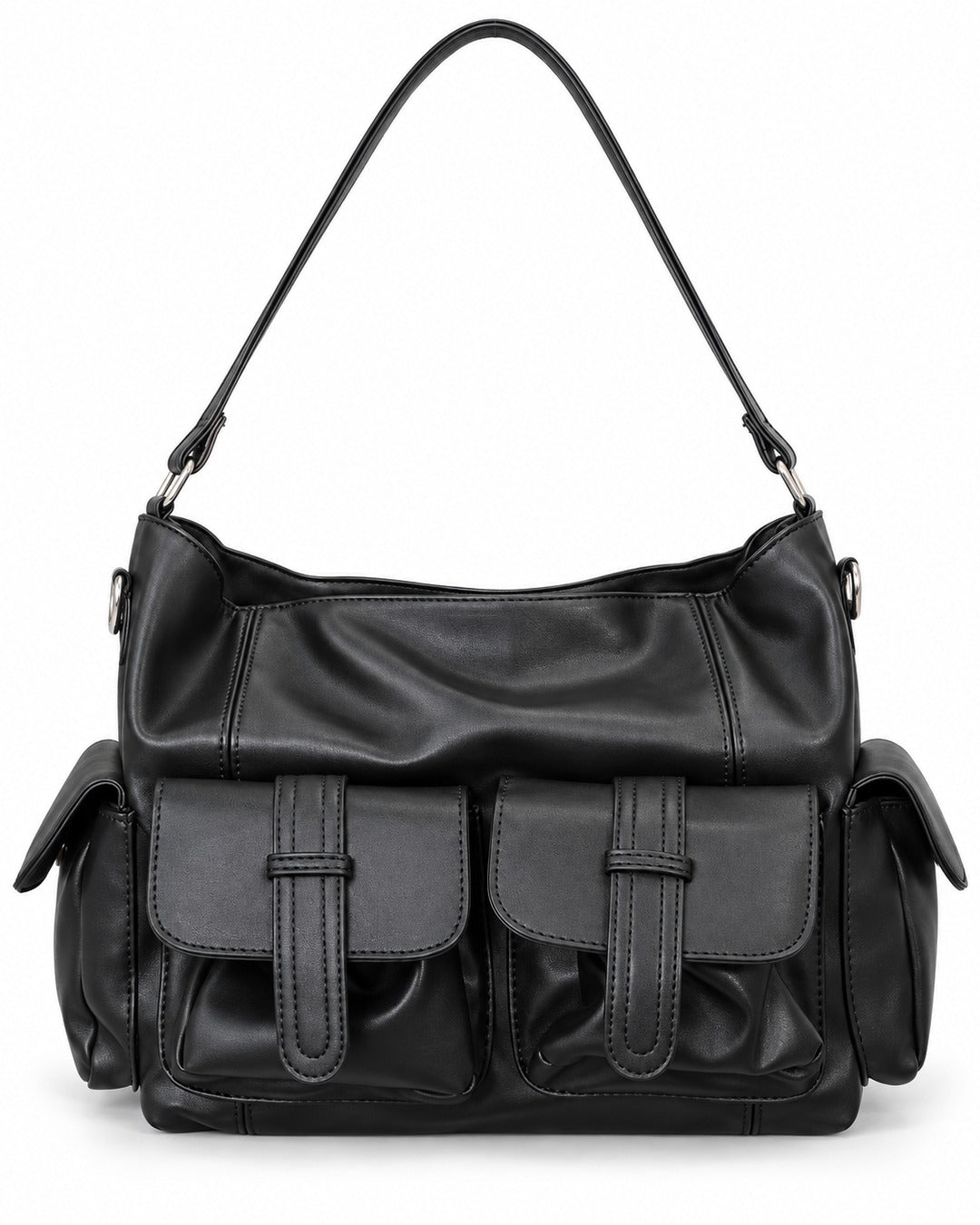 Multi-Pocket Shoulder Bag