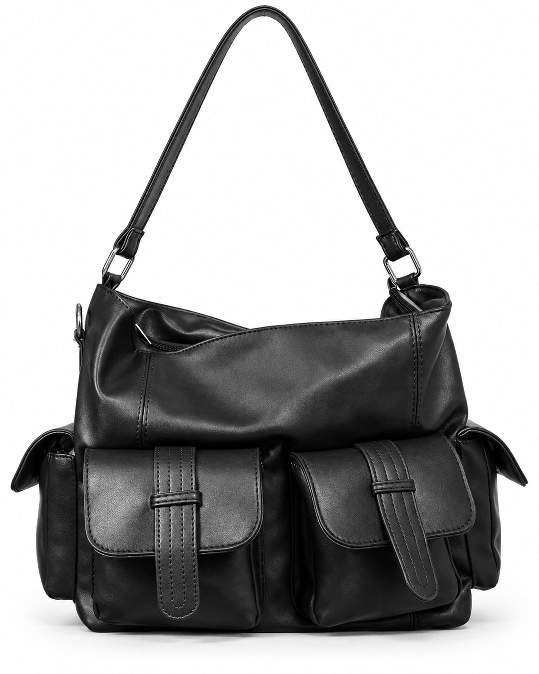 Multi-Pocket Shoulder Bag