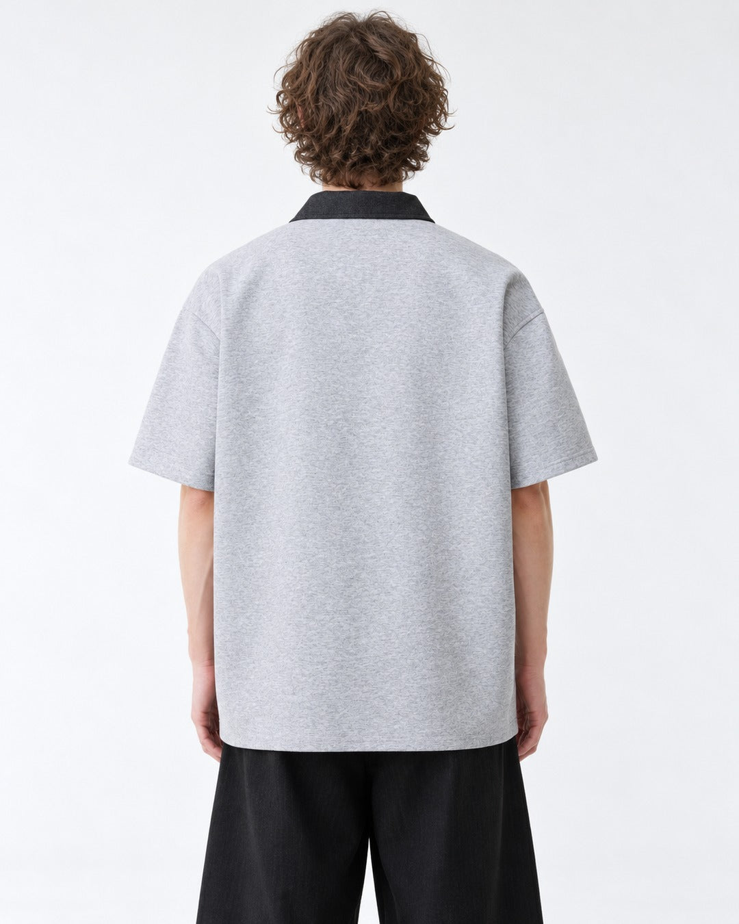 Polo with Contrast Collar