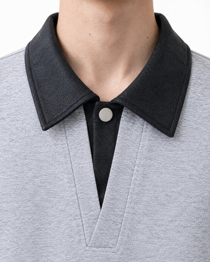 Polo with Contrast Collar