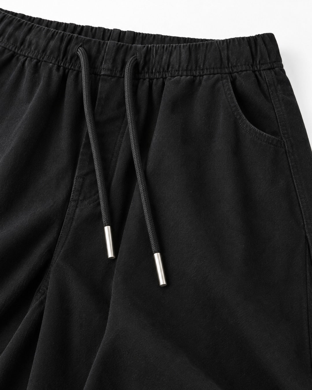 Drawcord Balloon-Leg Cargo Pants