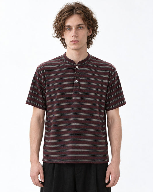 Striped Henley Top