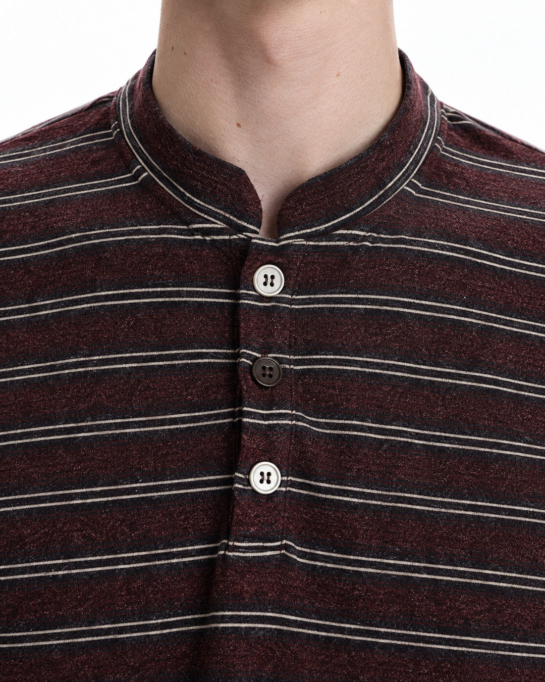 Striped Henley Top