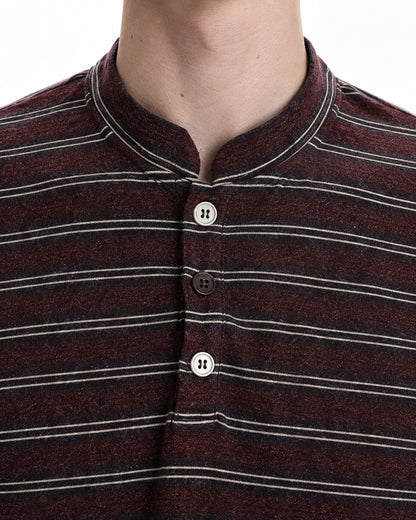 Striped Henley Top