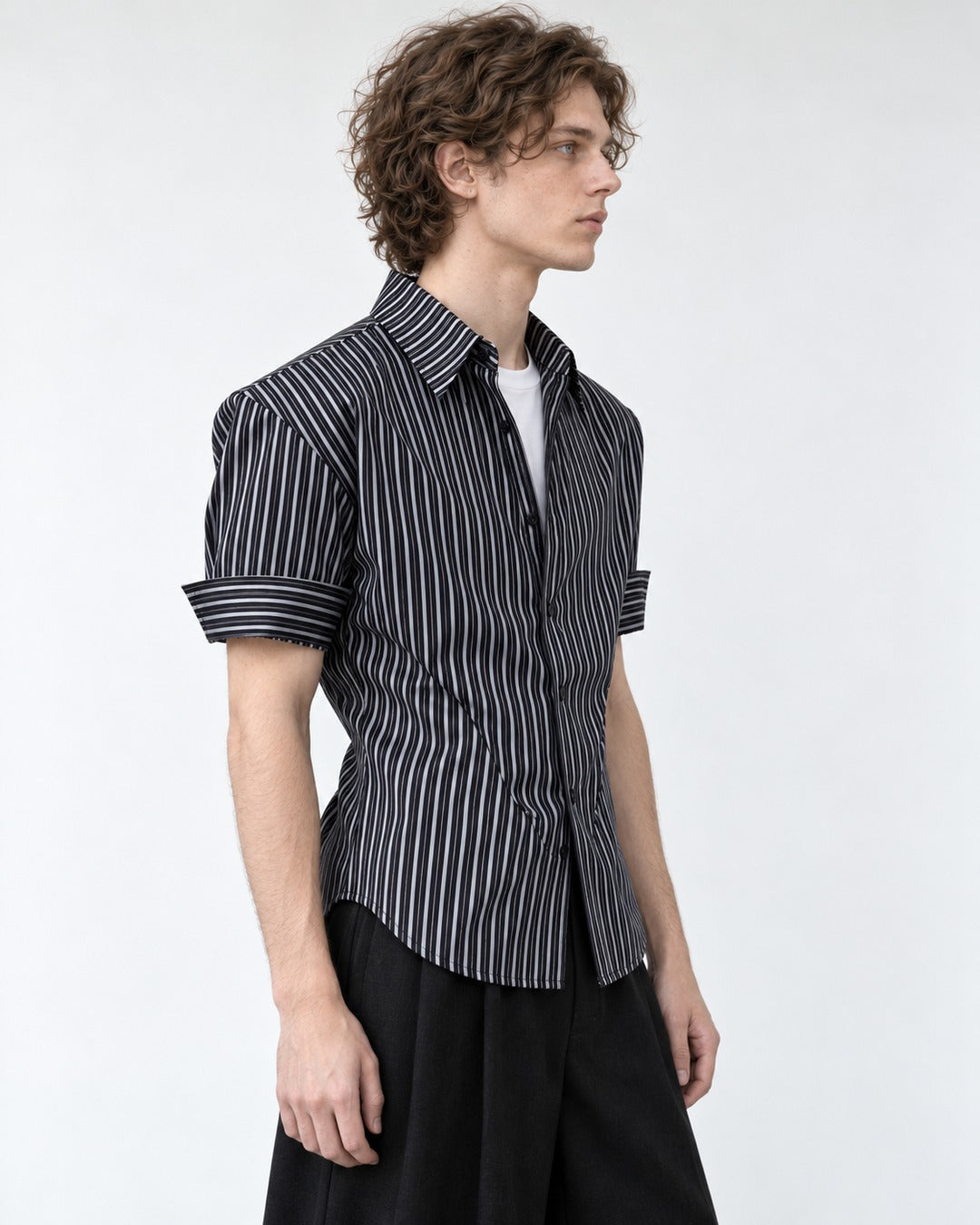 Striped Short Sleeve Shirt