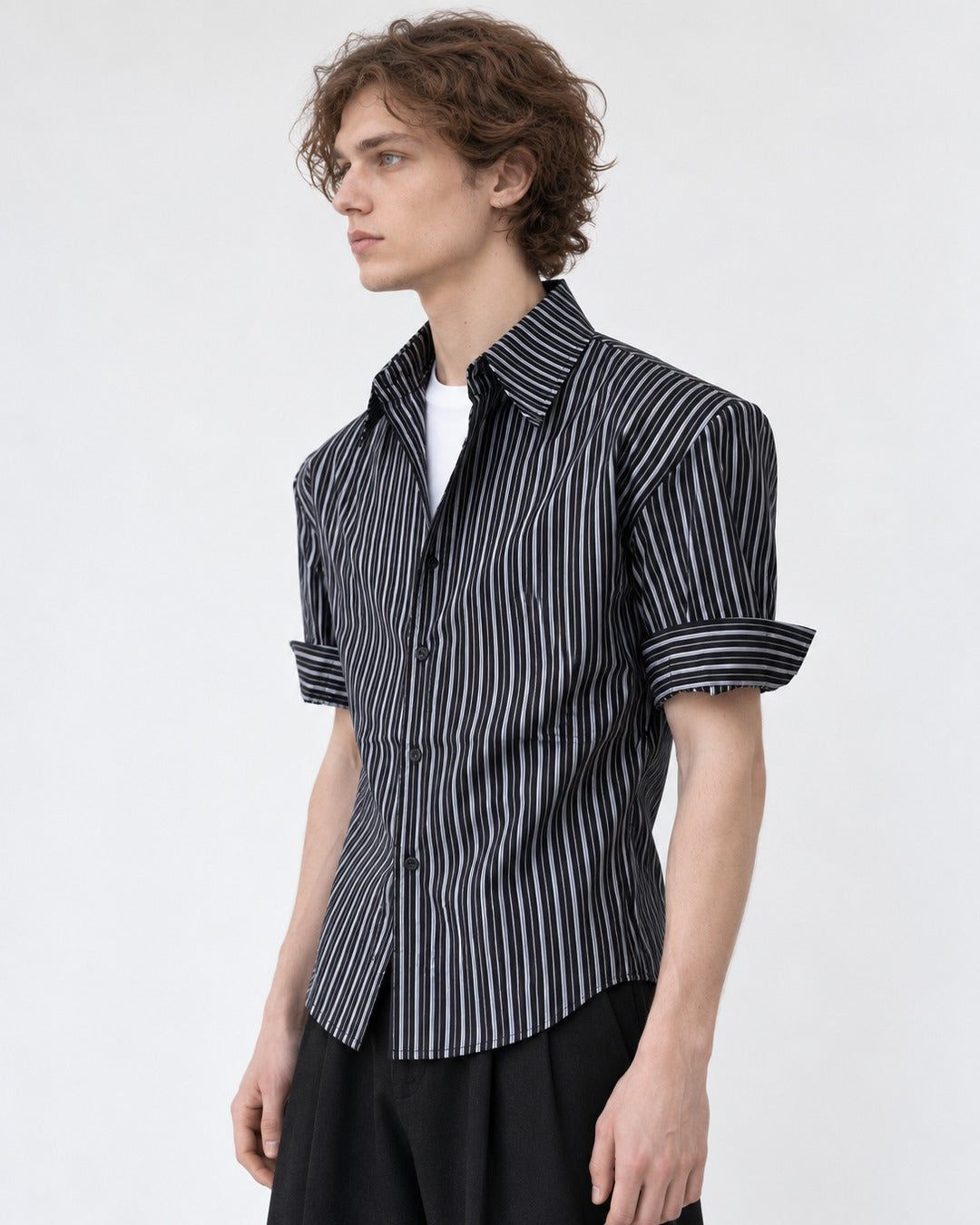 Striped Short Sleeve Shirt