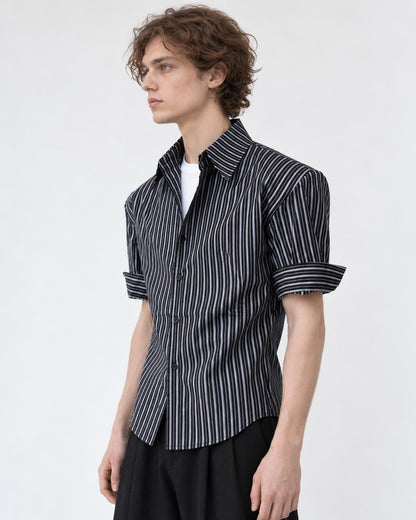 Striped Short Sleeve Shirt