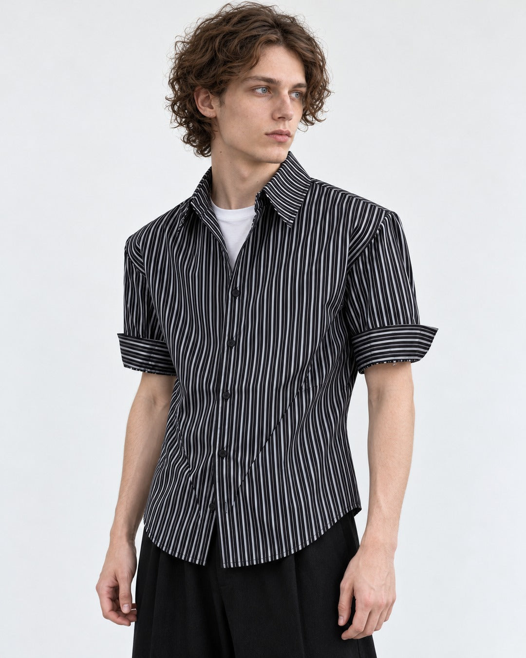 Striped Short Sleeve Shirt