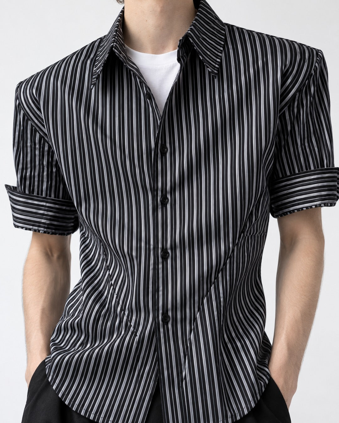Striped Short Sleeve Shirt