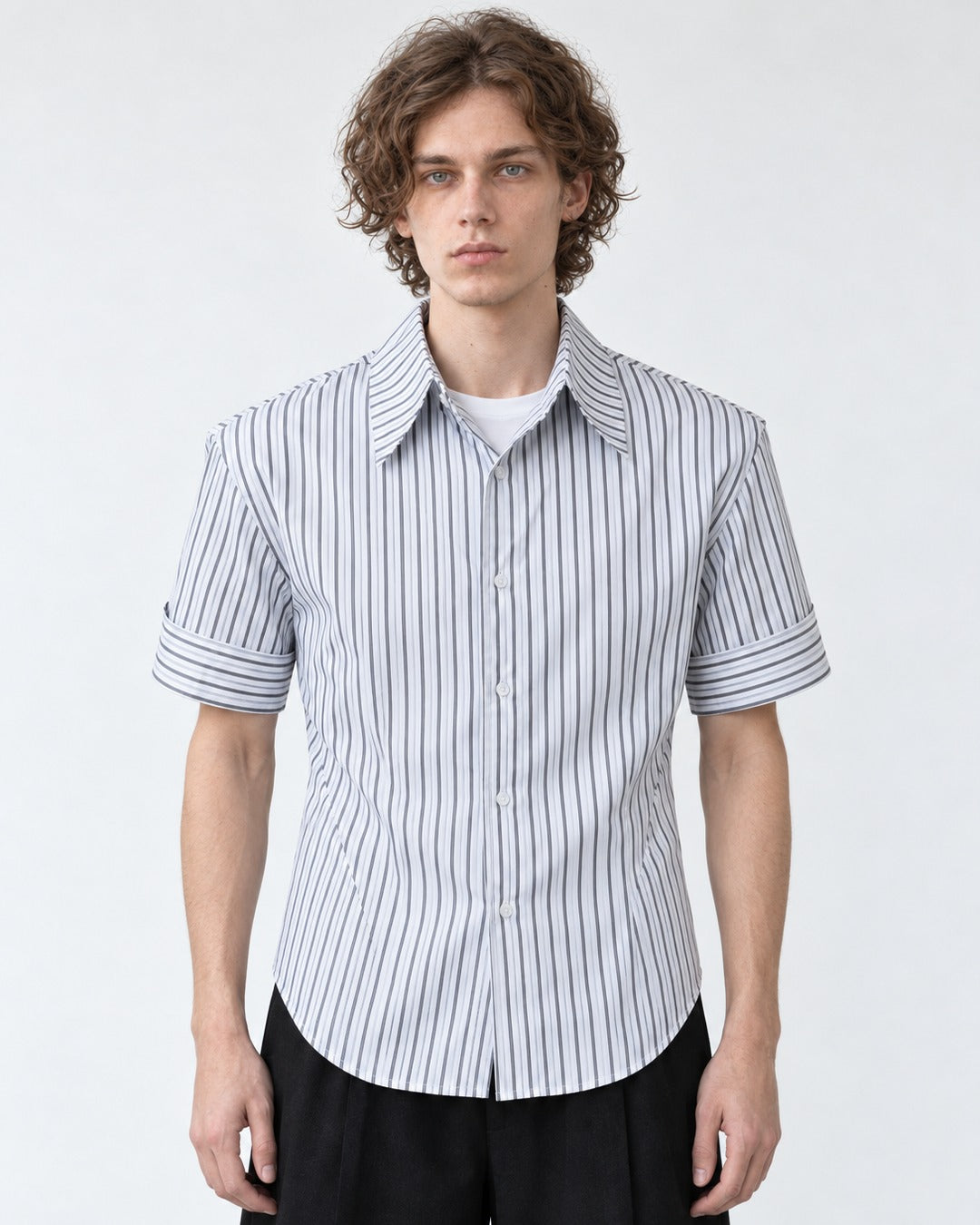 Striped Short Sleeve Shirt