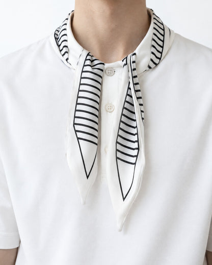 Tie-Neck Short Sleeve Tee
