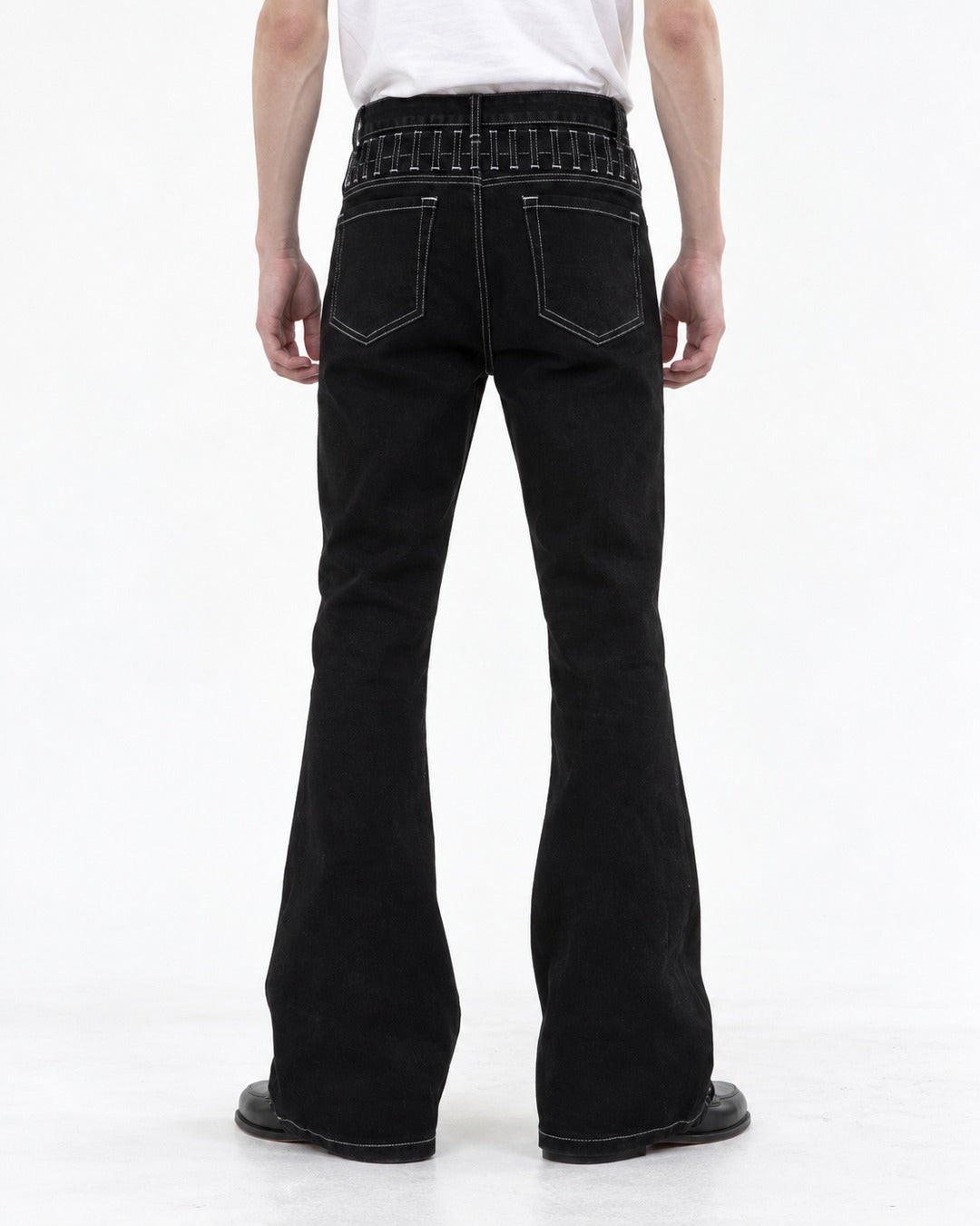 Slightly Flared Denim Jeans