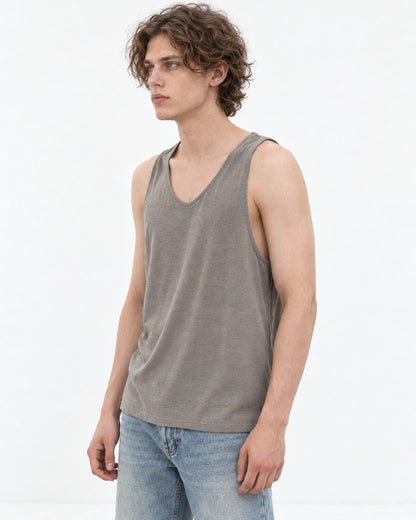Relaxed V-Neck Tank Top