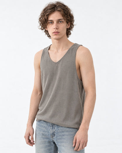 Relaxed V-Neck Tank Top