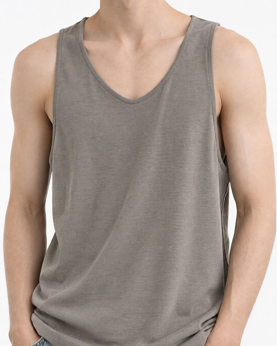 Relaxed V-Neck Tank Top