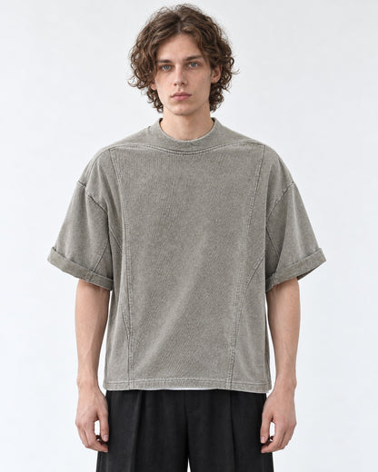 Washed Raglan-Seam Tee