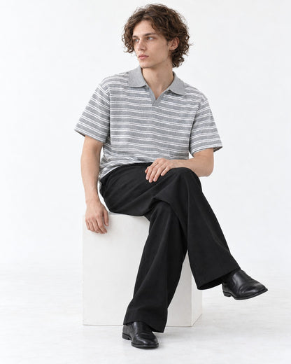 Striped Polo Shirt